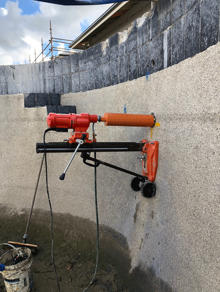 Diagrind ® core drilling