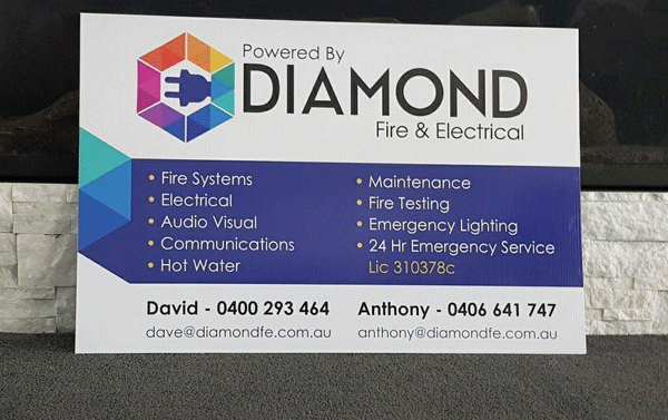 diamond fire and electrical 