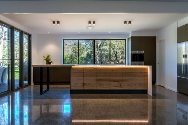 full exposure polished concrete