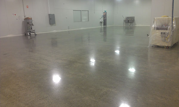 commercial kitchen diamond polished concrete 2 gallery